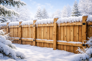 winter fence